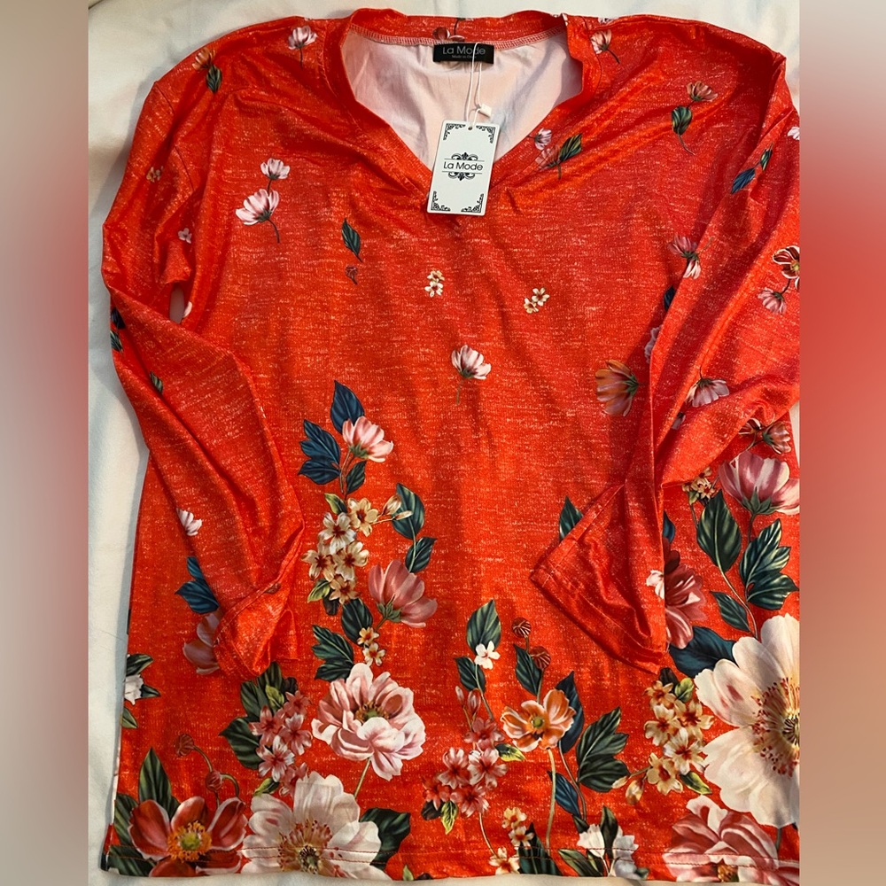 Floral blouse